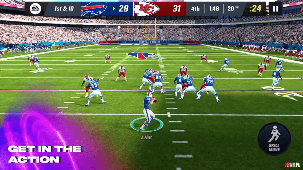 Madden NFL 24 Mobile - Game thể thao có trải nghiệm hấp dẫn của EA đã ra mắt
