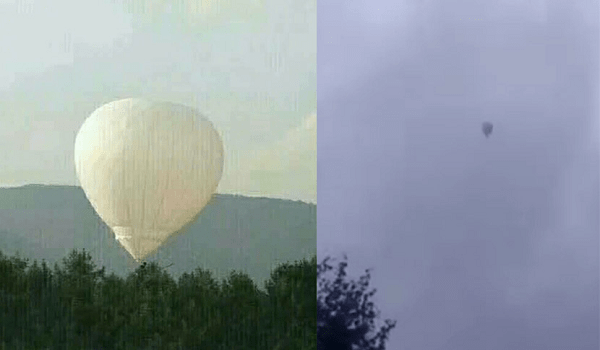 Dùng khinh khí cầu để hái hạt thông, người đàn ông bị 'lạc trôi' 300 km