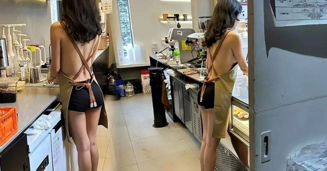 Quán cà phê gây tranh cãi vì cho nữ nhân viên bán nude phục vụ HOT nhất tuần