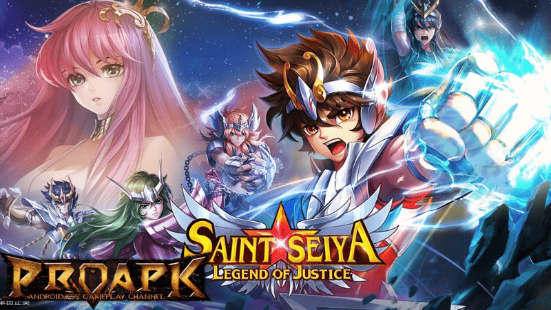 Saint Seiya Legend of Justice - Game chuyển thể manga đình đám vừa ra mắt game thủ