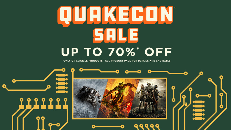Quakecon 2023: Steam sale sập sàn hàng loạt tựa game lớn