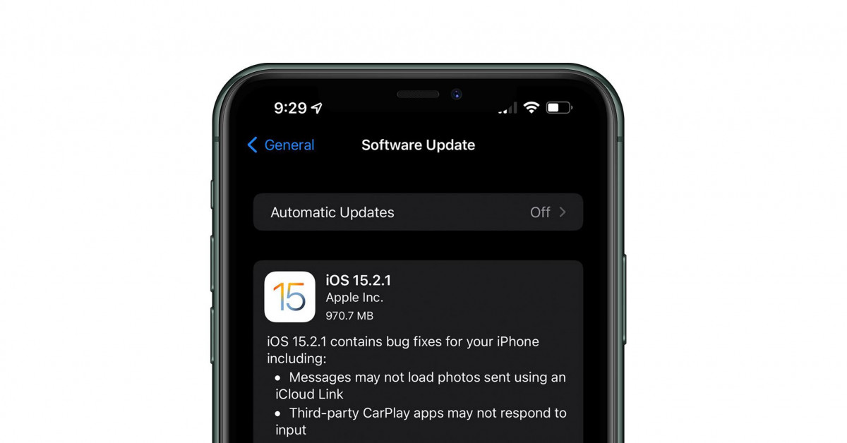 Người dùng iPhone nên cập nhật iOS 15.2.1 ngay lập tức