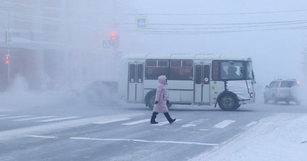 Thành phố của Nga cóng vì nhiệt độ 50 độ C