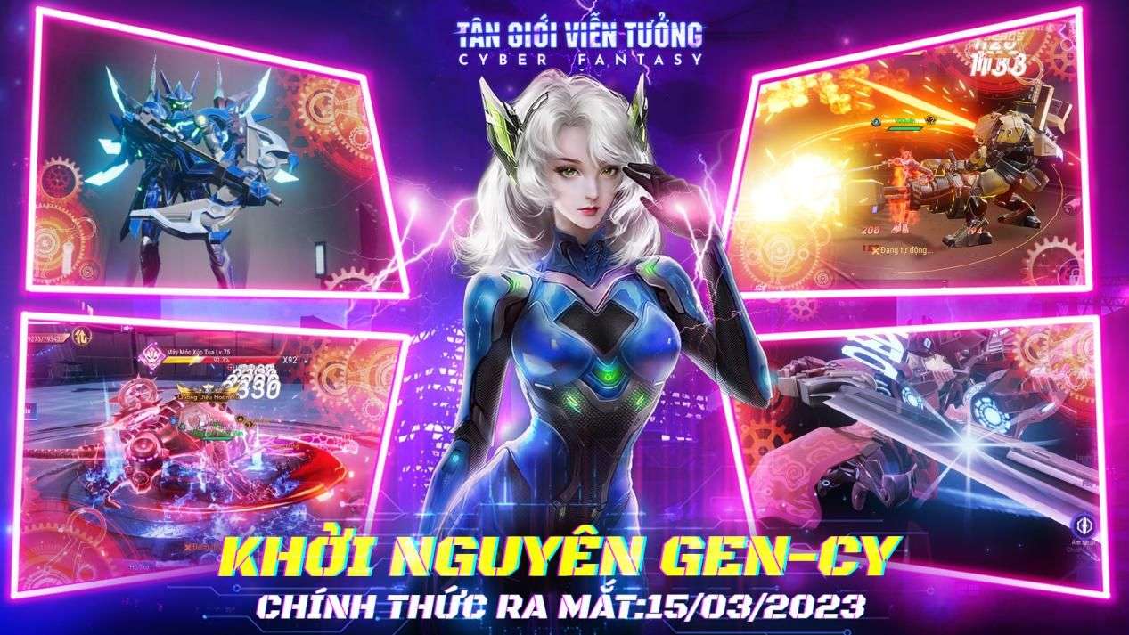 Trải nghiệm Cyber Fantasy phiên bản đầu tiên ra mắt trên toàn cầu - Độc quyền dành riêng cho game thủ Việt!