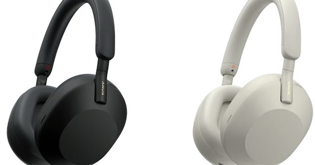 Ra mắt tai nghe không dây Sony WH 1000 XM5 khử tiếng ồn, pin 30 giờ