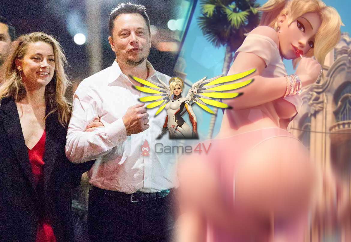 Elon Musk từng nhờ bạn gái Amber Heard cosplay nhân vật Overwatch