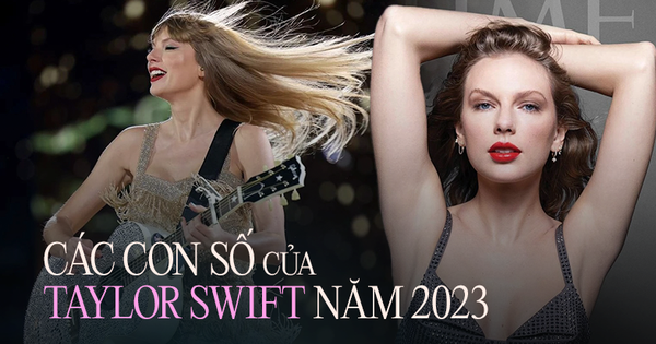 Vì sao nói Taylor Swift thống trị năm 2023: Cứ nhìn vào loạt con số này là rõ!