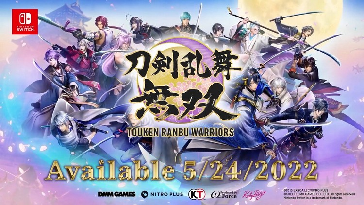 Touken Ranbu Warriors sẽ ra mắt trên Steam vào ngày 24/05 tới