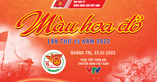 Tổ chức chương trình Màu hoa đỏ lần thứ XV năm 2022 tại tỉnh Quảng Trị