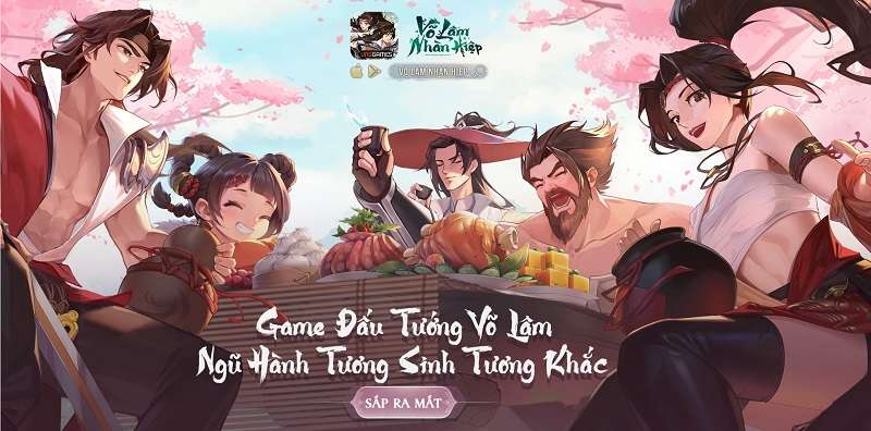 Võ Lâm Nhàn Hiệp VNG - Game đấu tướng tương sinh tương khắc sắp phát hành tại Việt Nam