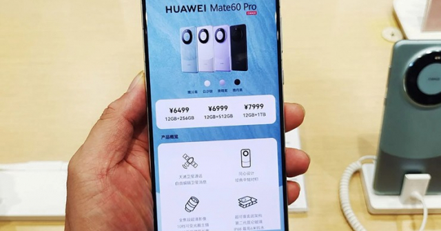 Lượng linh kiện Trung Quốc trong Huawei Mate 60 Pro cao đến bất ngờ