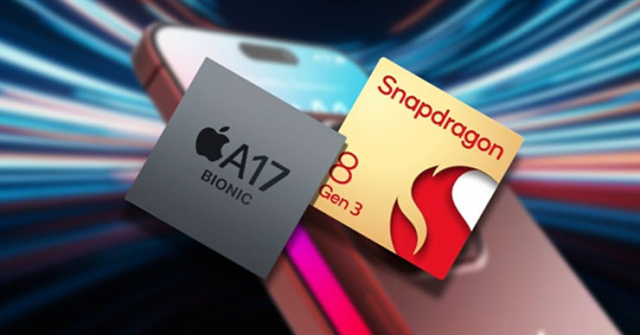 Apple A17 Pro hạ gục Snapdragon 8 Gen 3 trong màn 