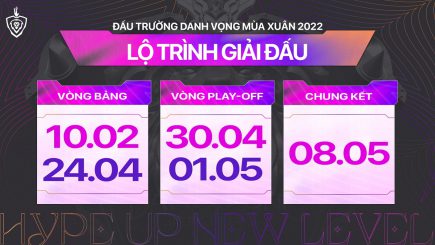 Liên Quân Mobile: Lịch thi đấu giải ĐTDV mùa Xuân 2022