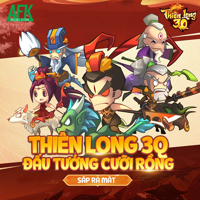 Thiên Long 3Q game đấu tướng Tam Quốc cưỡi Rồng cưỡi Phượng về Việt Nam