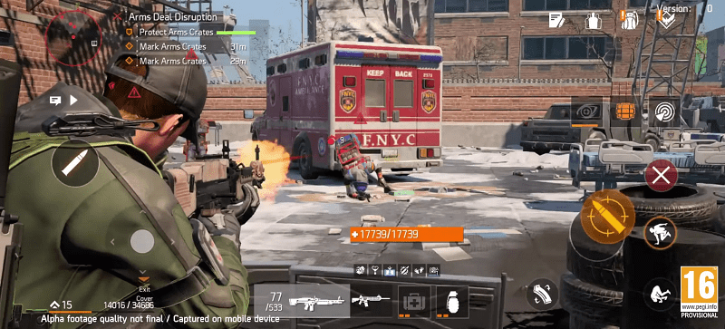 The Division Resurgence - Bản The Division Mobile thử nghiệm quốc tế ngày 21/07