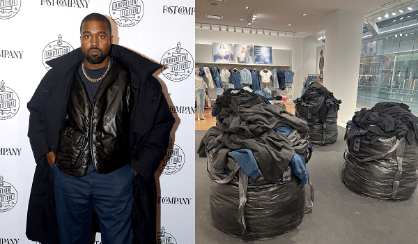 Kanye West bị chỉ trích vì bán quần áo hàng triệu đồng trong túi rác