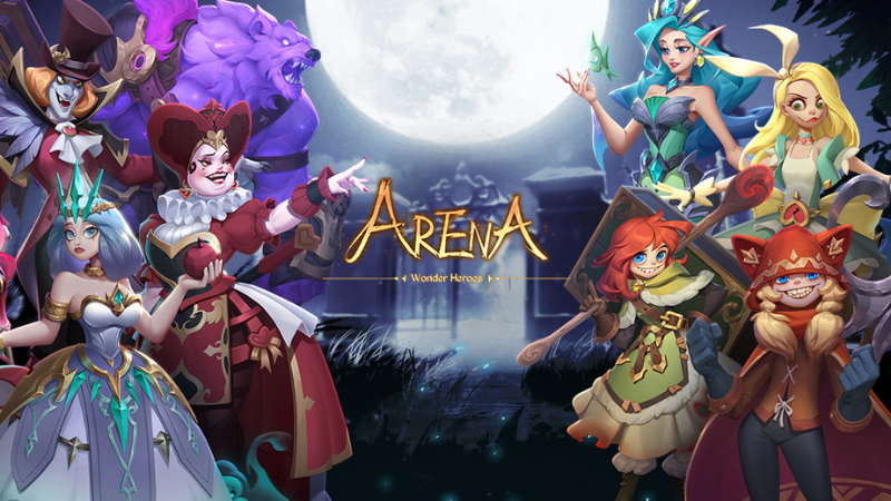 Arena Wonder Heroes - Game chiến thuật giả tưởng ra mắt trên Android