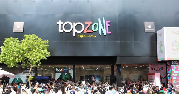 TopZone - Chuỗi cửa hàng uỷ quyền chính thức của Apple đang có bao nhiêu store tại Việt Nam?