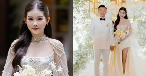 Ngân Anh và chồng biên tập viên khoe visual xịn xò cùng loạt khoảnh khắc hạnh phúc trong đám cưới