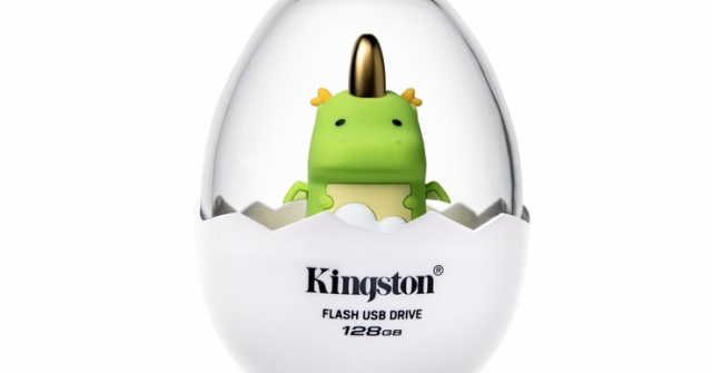 Kingston tung USB rồng cưỡi mây ẩn mình trong quả trứng chào Xuân 2024