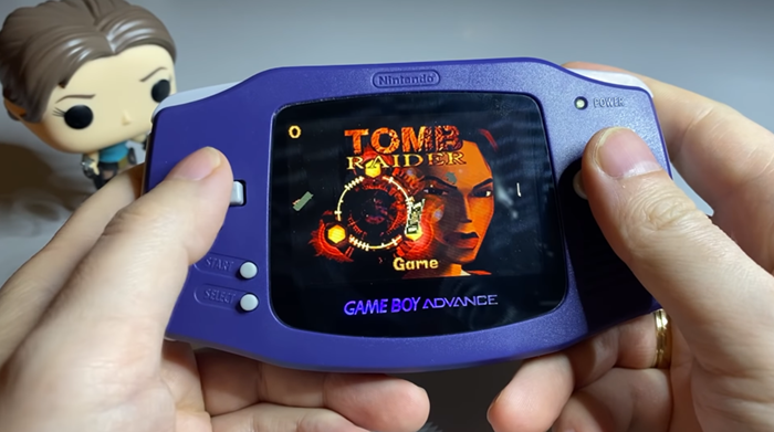 Năm 2022, game thủ được trải nghiệm Tomb Raider trên Game Boy Advance