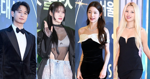 Thảm đỏ Seoul Music Awards: 1 nữ thần diện đồ cắt khoét bốc lửa lấn át IVE - (G)I-DLE, Minho cực soái dẫn đầu dàn sao