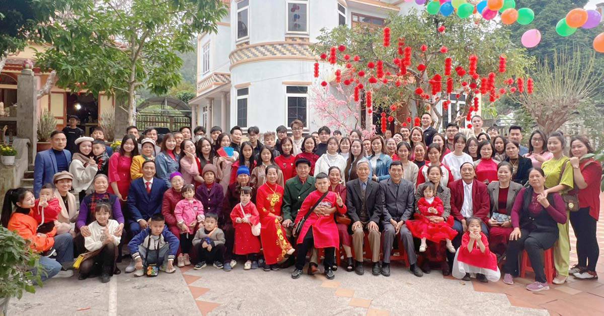 Gia đình 160 thành viên ở Thái Nguyên, mỗi lần tụ tập phải đặt cỗ như đám cưới