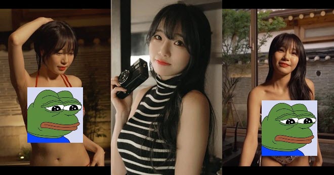 Hotgirl Hàn Quốc biến khách sạn thành sân khấu trình diễn thời trang bãi biển cực chất