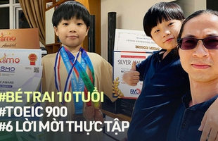 Cậu bé lớp 4 có 3 năm kinh nghiệm lập trình, TOEIC 900 và được 6 công ty game top đầu Việt Nam mời về thực tập