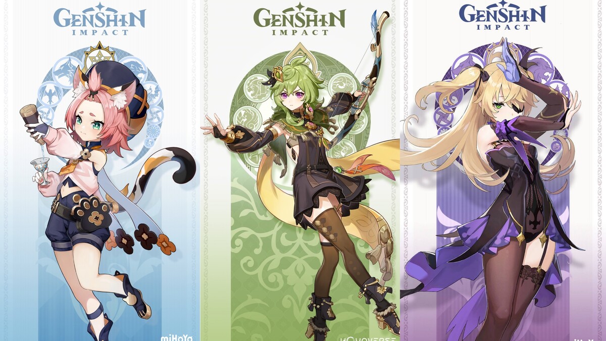 Genshin Impact: Các nhân vật 4 sao sẽ ra mắt trong banner 3.0 sắp tới