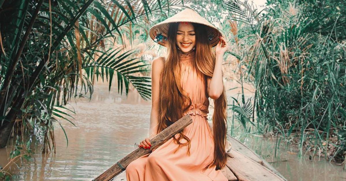 Cô gái lai Việt Úc được mệnh danh 'công chúa tóc mây đời thực' giờ ra sao?