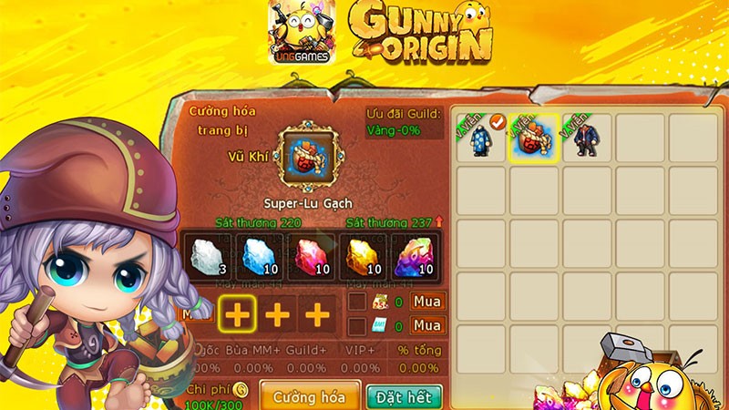 Mobile game Gunny Origin – Game mới đáng chơi trong tháng 4/2022