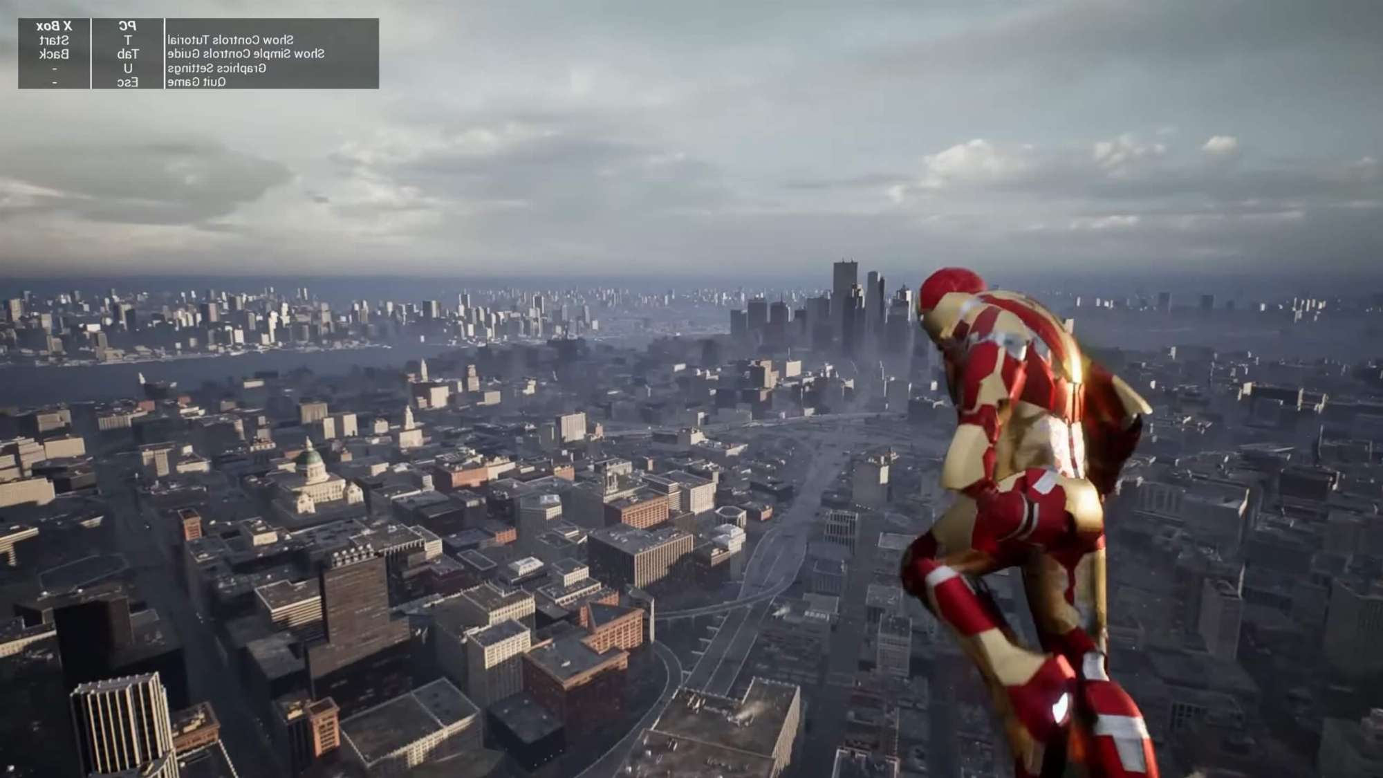 Iron Man sẽ như thế nào trong một tựa game thế giới mở bằng Unreal Engine 5