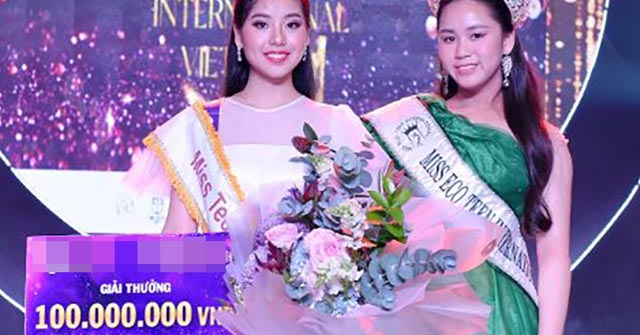 Nữ sinh 16 tuổi đăng quang “Miss Teen International Việt Nam 2021”