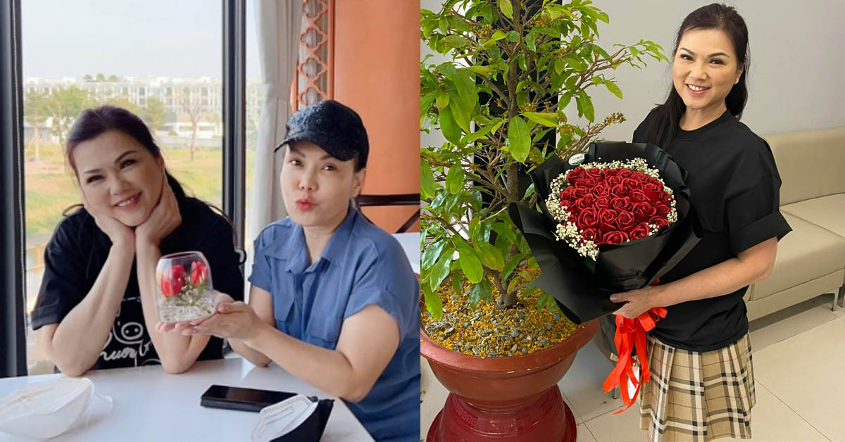 Vợ cố nghệ sĩ Chí Tài khoe vóc dáng trẻ trung khi về Việt Nam