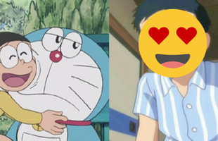 Nhan sắc Nobita khi bỏ kính bất ngờ 