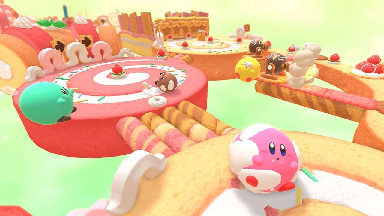 Kirby's Dream Buffet quá nhiều đồ ngọt khiến bạn bị ngấy