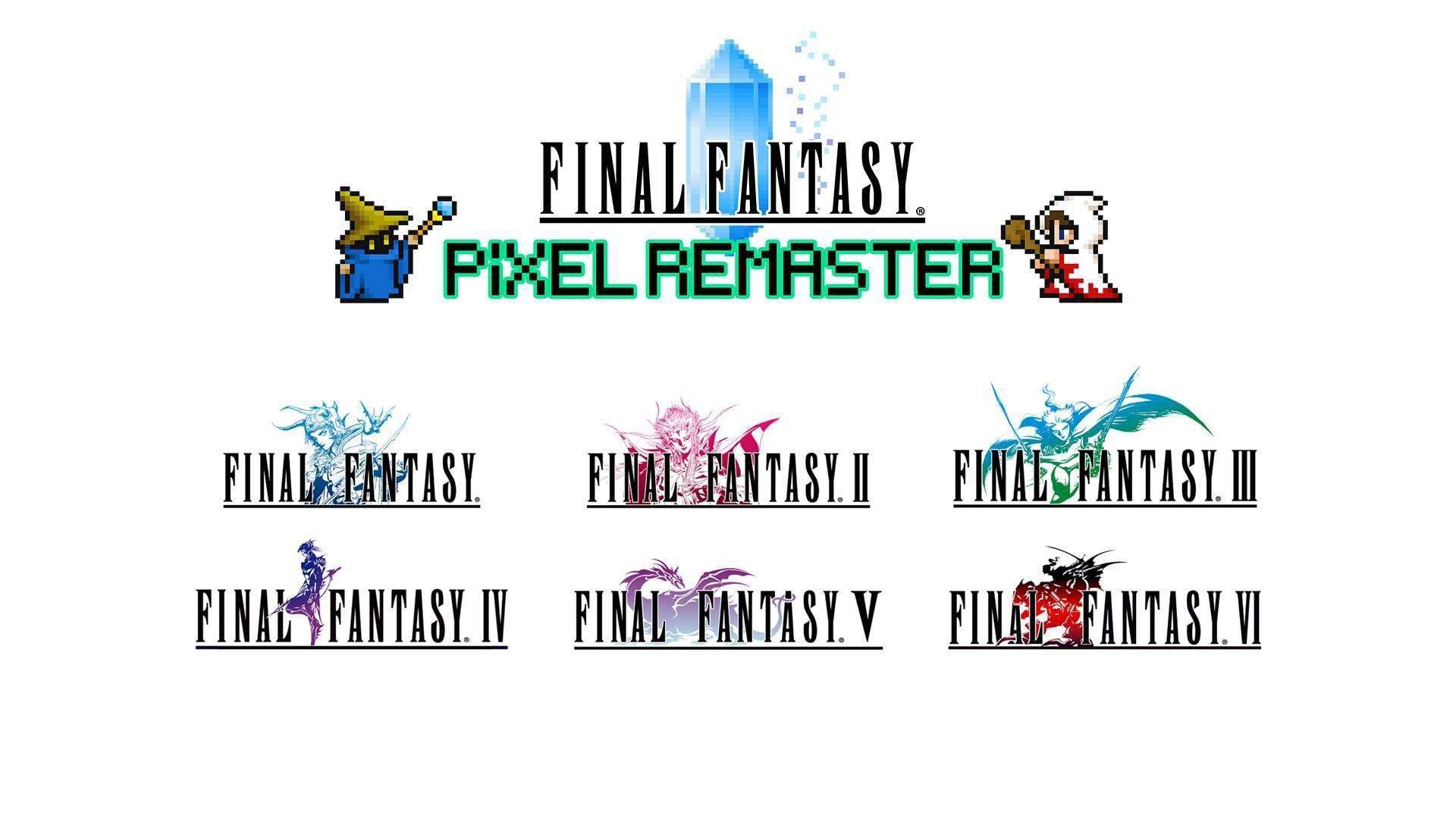 Final Fantasy Pixel Remaster được Square Enix công bố cho Switch và PS4