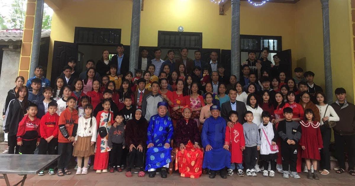 Gia đình 150 người ở Phú Thọ, số thành viên tăng theo cấp số nhân