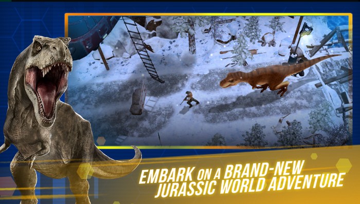 Tham gia vào cuộc phiêu lưu hành động giải cứu khủng long trong tựa game Jurassic World Primal Ops