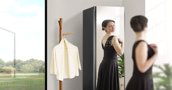 Tủ quần áo thông minh với mặt gương kính thời thượng: Siêu phẩm LG Styler 