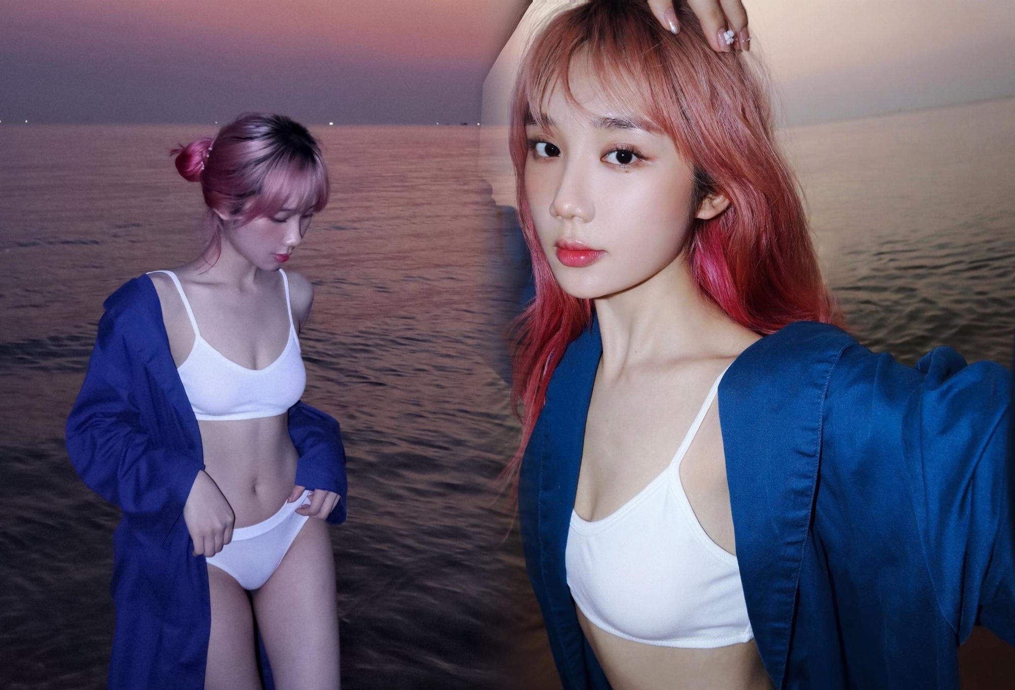 Vừa được khen phóng khoáng hôm trước, nay Mina Young đăng ảnh bikini bạo gấp bội