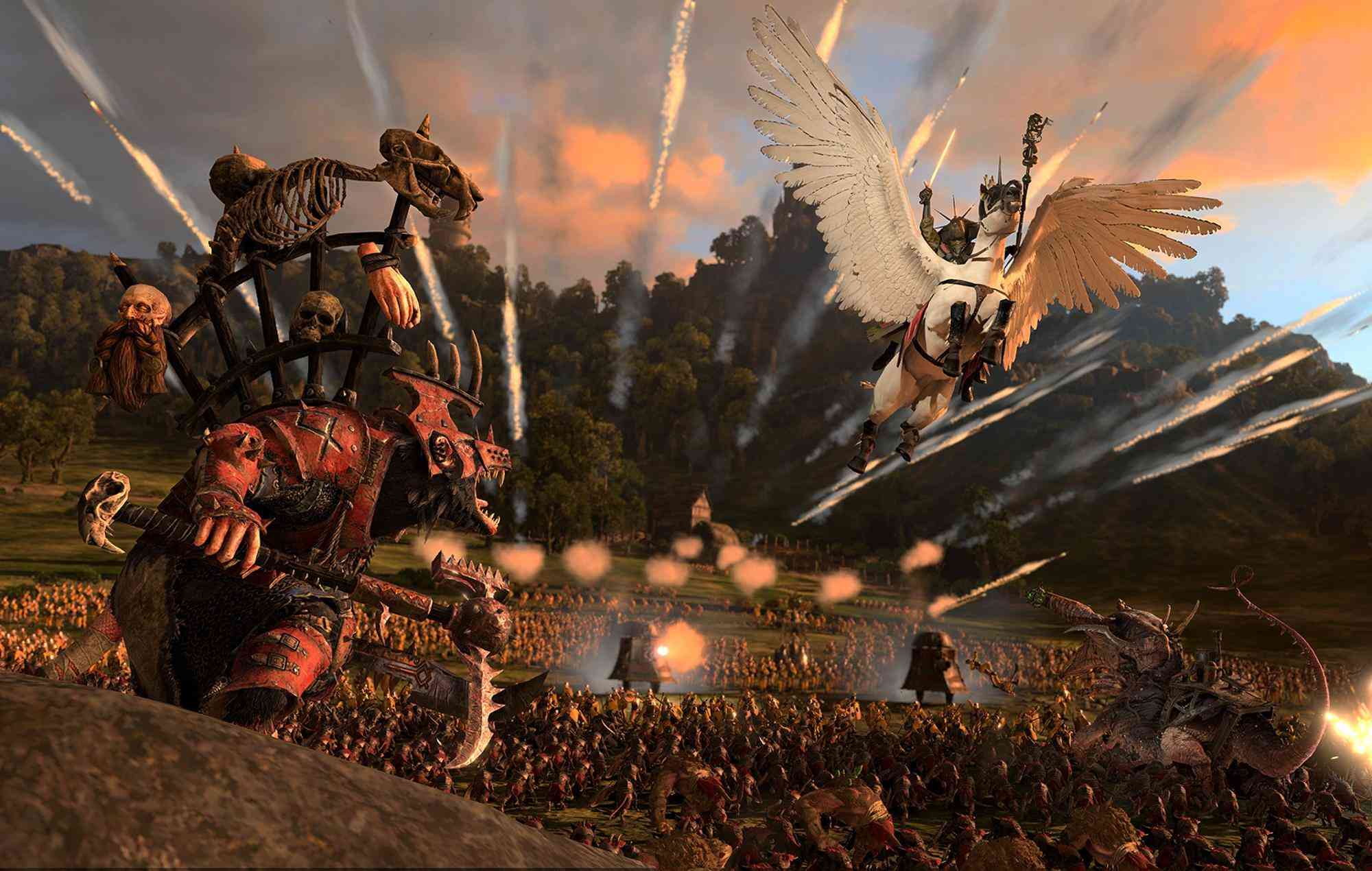 Warhammer 3 sắp trở thành tựa game Total War lớn nhất lịch sử