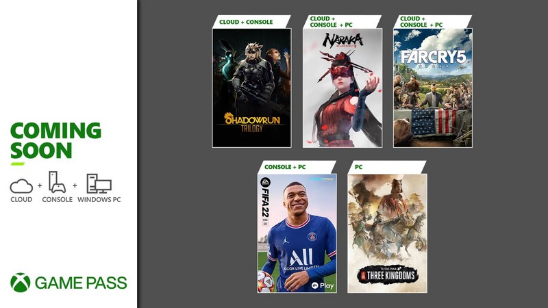 Total War: Three Kingdoms, Naraka, Far Cry 5 và nhiều game hấp dẫn sắp có mặt trên Xbox Game Pass