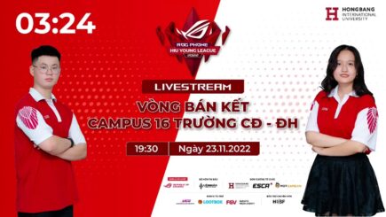ROG HIU Young League 2022: HUTECH và FPT Polytechnic xuất sắc giành vé vào Chung Kết