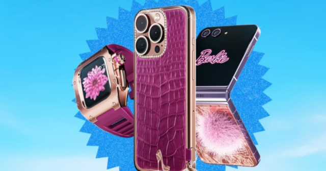 Ra mắt iPhone 15 Pro và Galaxy Z Flip 5 Barbiecore siêu sang, giá hơn 200 triệu