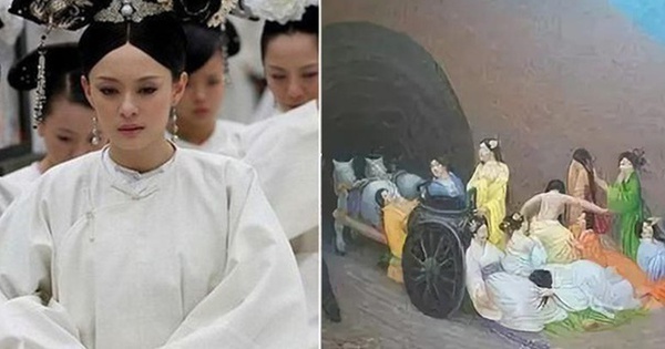Giải nghĩa hủ tục tuẫn táng theo hoàng đế Trung Hoa nhiều người lầm tưởng: Phi tần, cung nữ bị chôn sau khi chết hay 