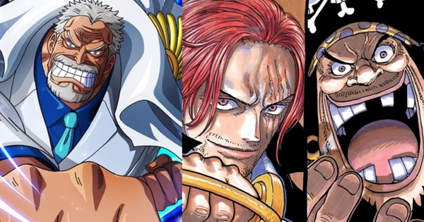 'Ông nội Luffy' có mạnh hơn Tứ Hoàng trong One Piece không?