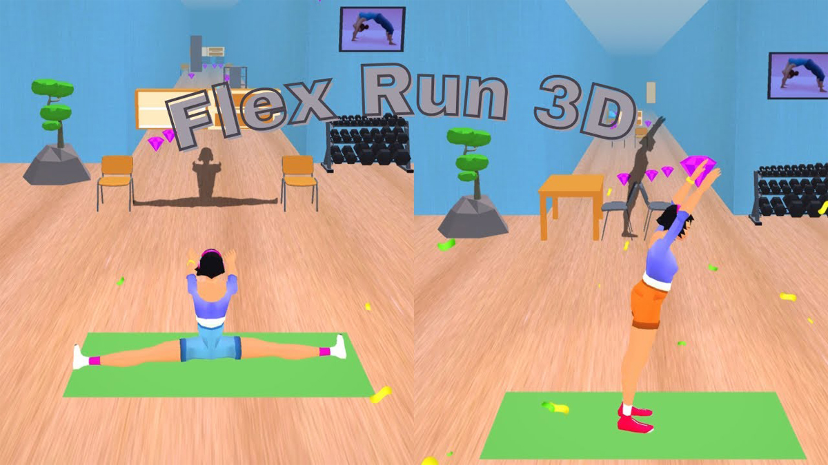 Flex Run: Game dành cho chị em đam mê Yoga