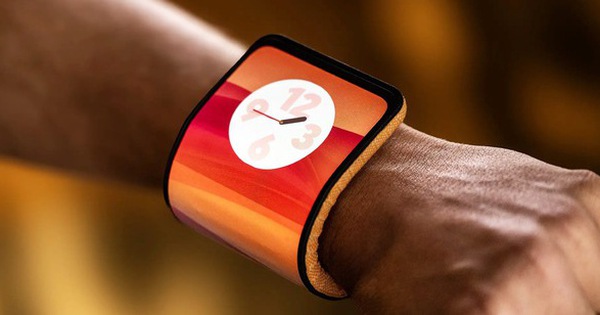 Xuất hiện điện thoại siêu độc đáo, có thể uốn cong thành đồng hồ đeo tay